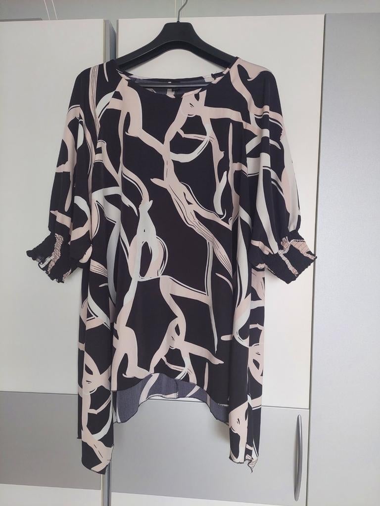 Zomertuniek Shein Curve 4XL, Shein Curve, Ophalen of Verzenden, Gedragen, Zwart