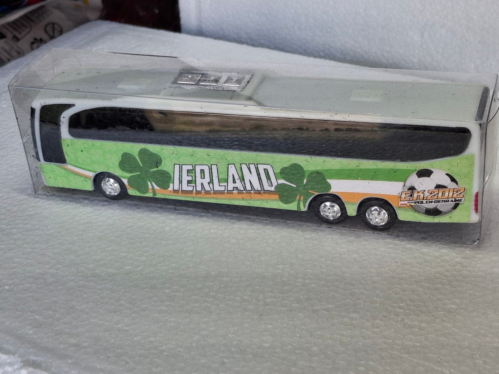 Spelersbus Ierland EK 2012 - Nieuw in verpakking, Ophalen of Verzenden