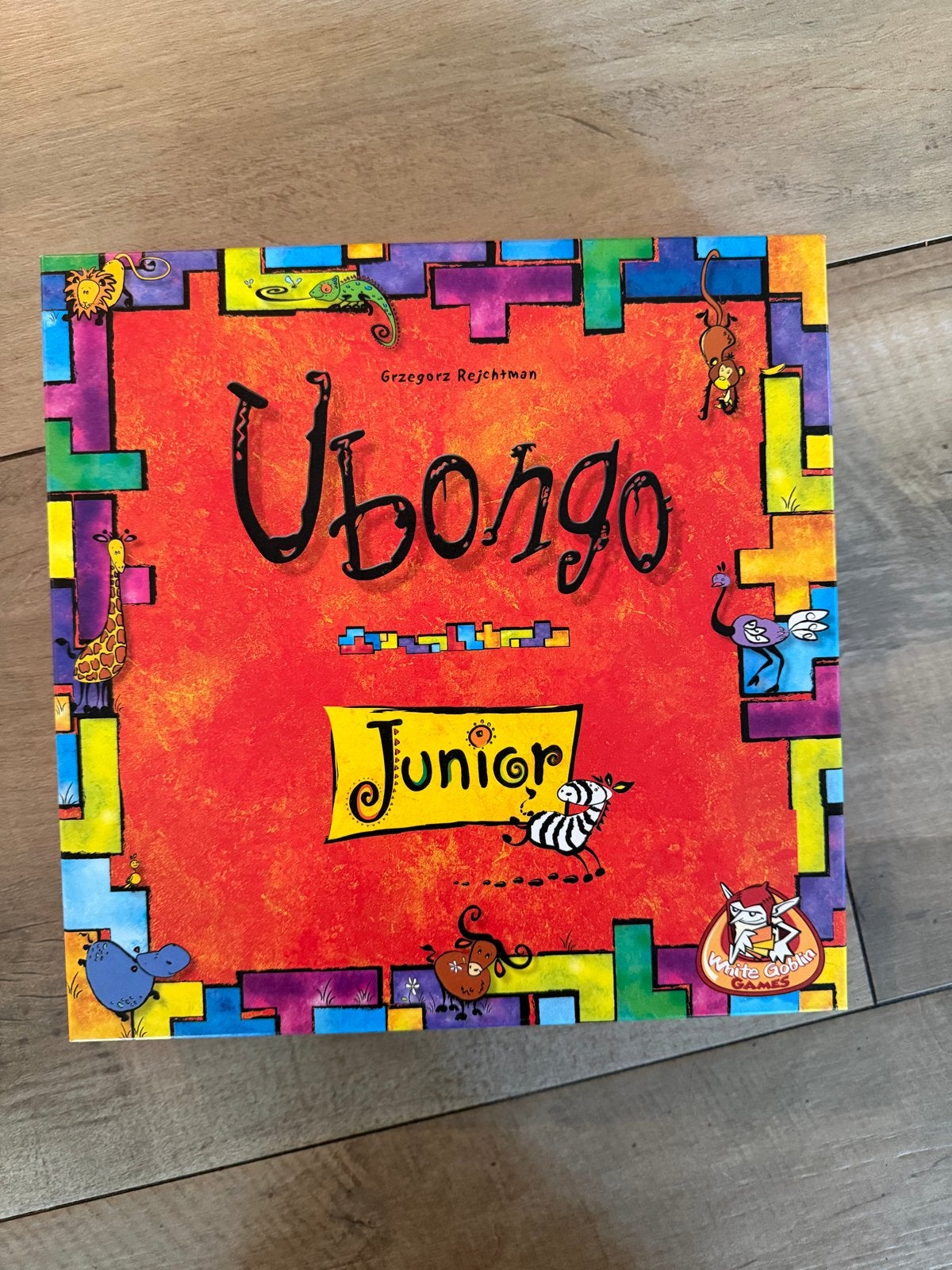 Ubongo Junior - Leuk puzzelspel voor kinderen vanaf 5 jaar, Een of twee spelers, Ophalen of Verzenden, Zo goed als nieuw