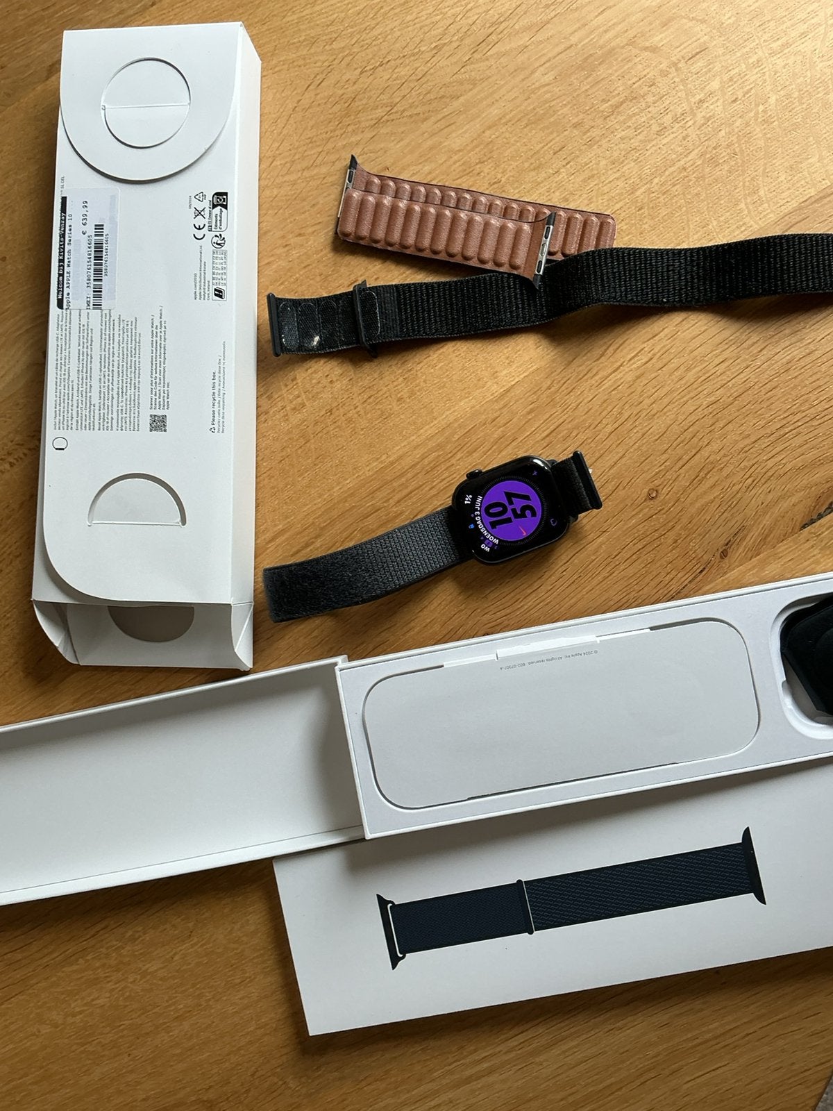 Te koop apple watch serie 10 zwart 46mm, Sieraden, Tassen en Uiterlijk, Smartwatches, Ophalen, Apple Watch ⌚️, Zwart, IOS