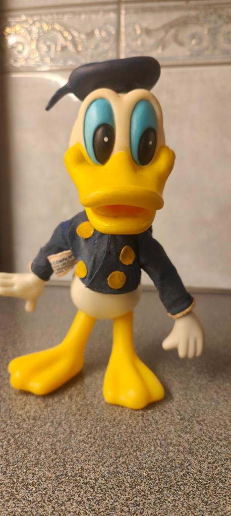 Vintage Donald Duck, Ophalen of Verzenden, Eenpersoons, Blauw