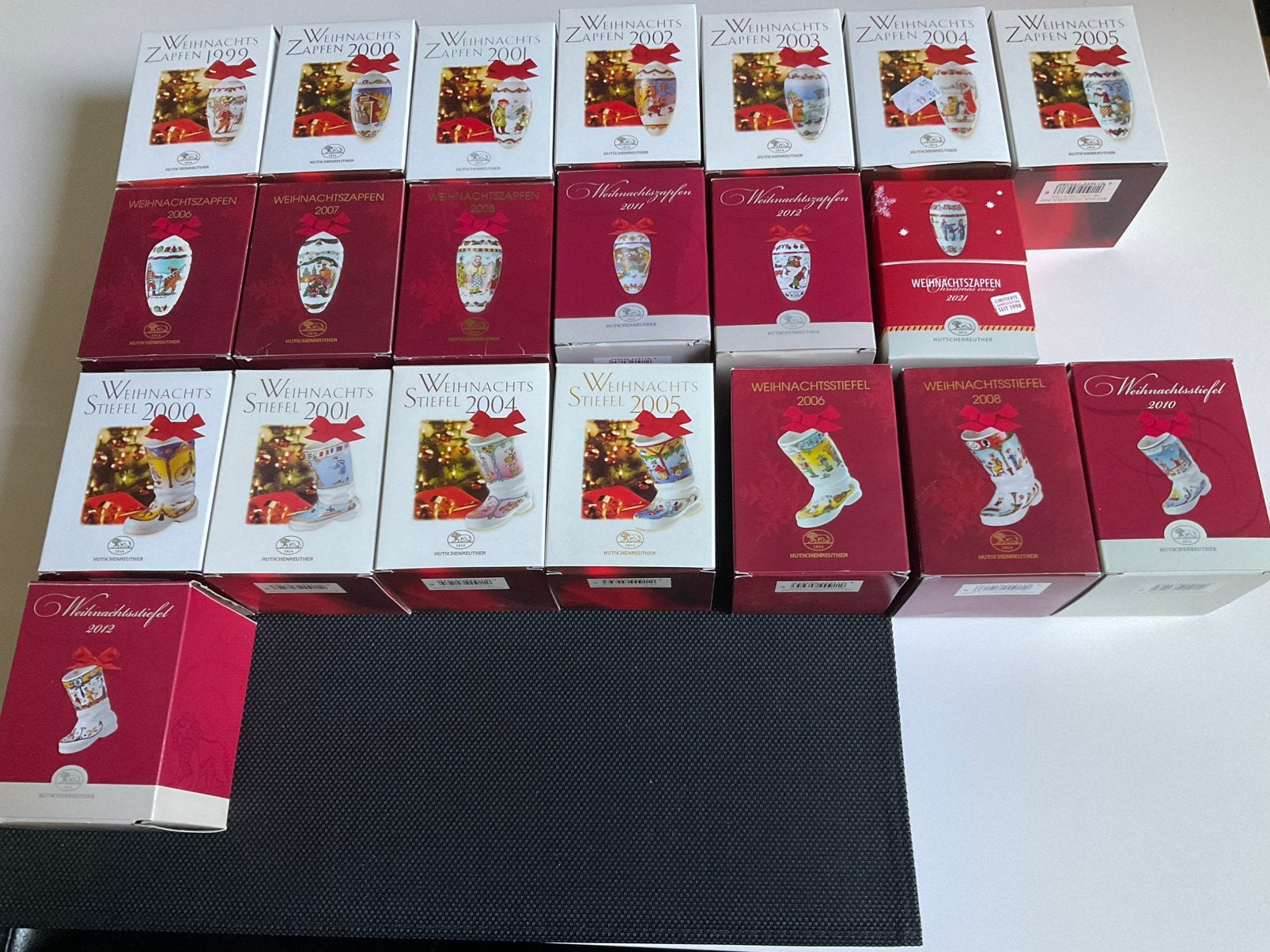 Hutschenreuther kerst. Laarzen en pegels, Diversen, Ophalen of Verzenden, Zo goed als nieuw