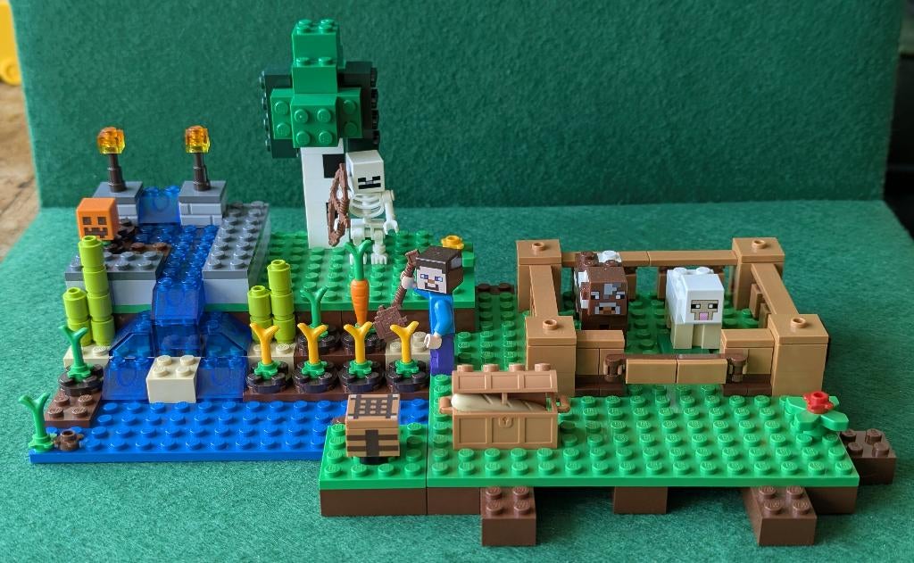 LEGO Minecraft 21114 De Kwekerij, Compleet, Minecraft, Lego, Ophalen of Verzenden