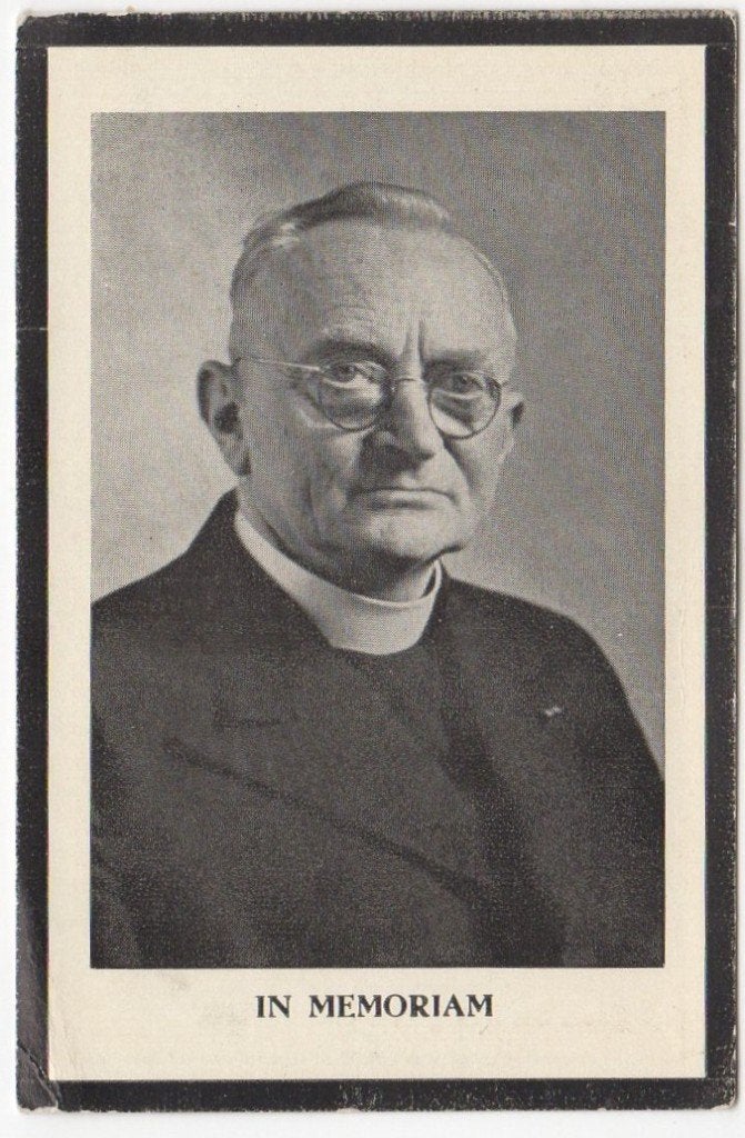 pastoor Adrianus Konijn 1884 Alkmaar + 1956 Rotterdam, 71 jr, Verzamelen, Bidprentjes en Rouwkaarten, Verzenden