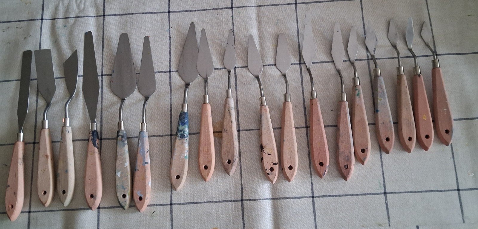 Schilders/ palletmessen, Ophalen of Verzenden, Zo goed als nieuw