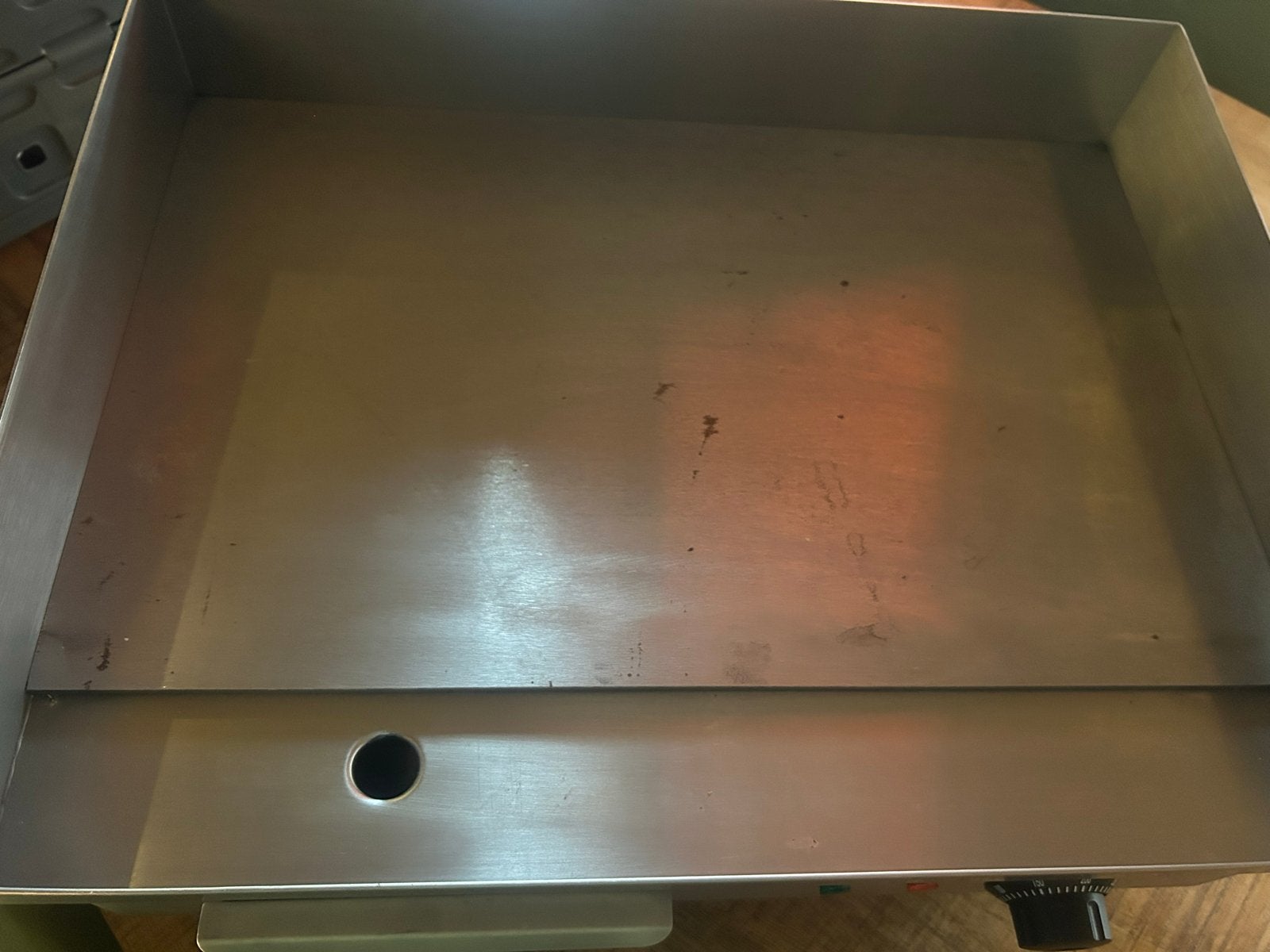 Professionele elektrische bakplaat - 3000W, Ophalen, Zo goed als nieuw, Tafelgrill