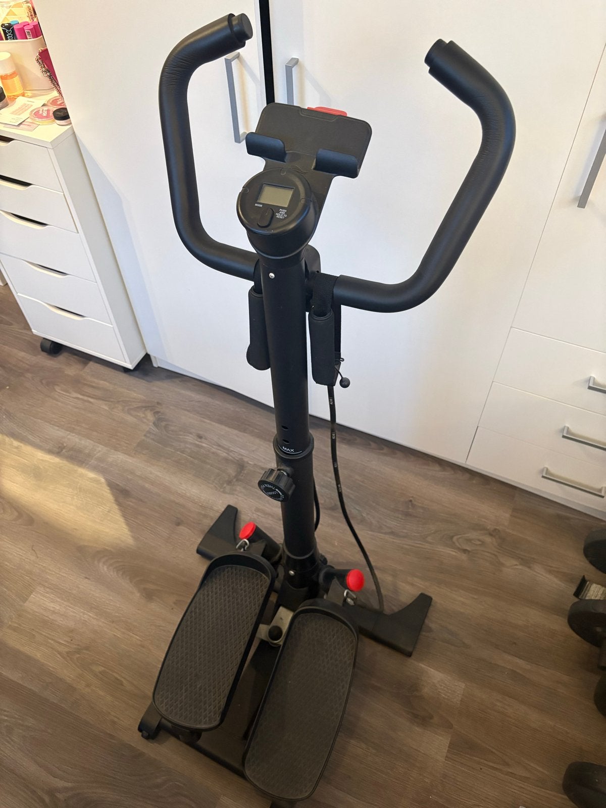 Compacte stepper, Ophalen, Metaal, Benen, Stepapparaat
