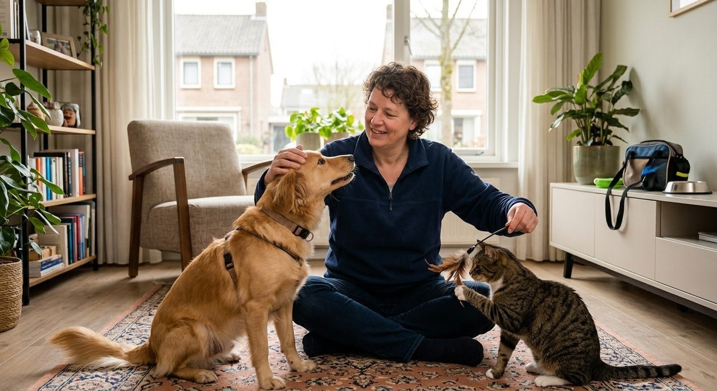 Liefdevolle Honden- & Kattenoppas aan Huis | Betrouwbare Zor, Ophalen of Verzenden