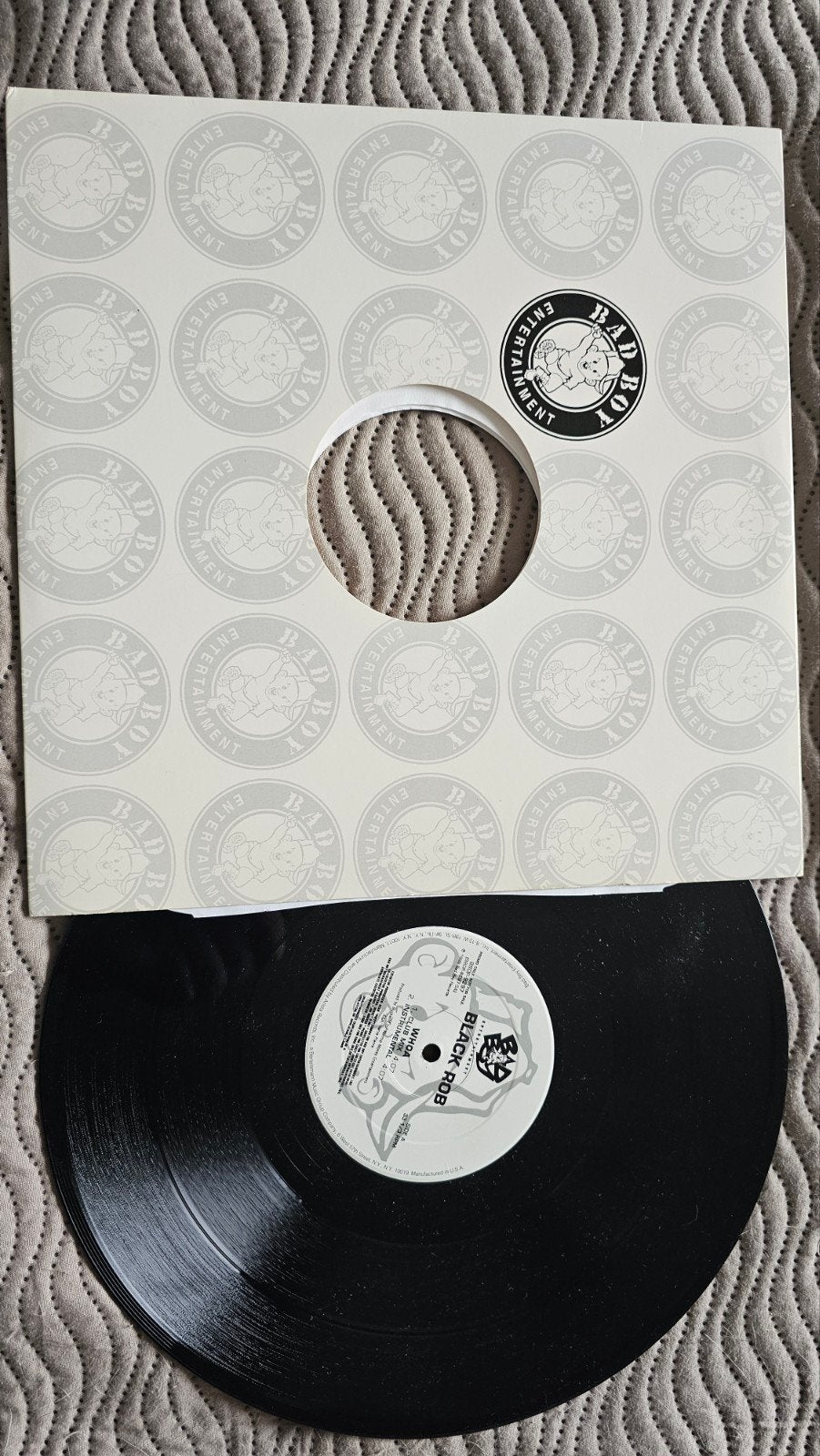 Black Rob - Whoa! (Promo 12" Vinyl, 1999), Ophalen of Verzenden, Zo goed als nieuw
