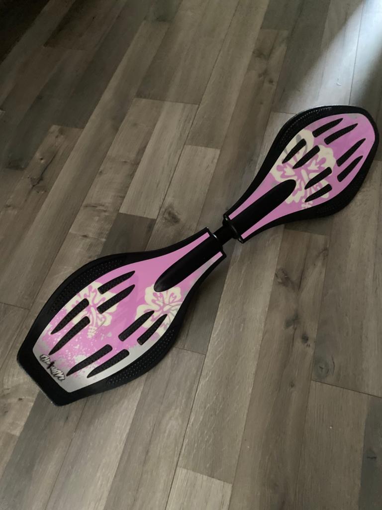 Waveboard roze, Ophalen, Gebruikt, Waveboard, Longboard