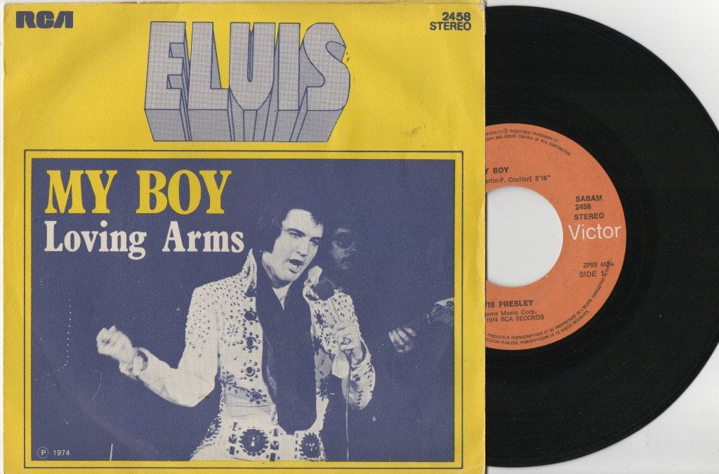 Elvis Presley – My Boy, Cd's en Dvd's, Ophalen of Verzenden, Zo goed als nieuw, 7 inch, Pop
