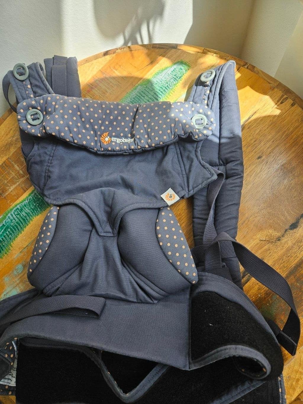 Ergobaby Draagzak met Infant Insert - Zo goed als nieuw, Buik of Rug, Zo goed als nieuw, Draagzak, Ophalen
