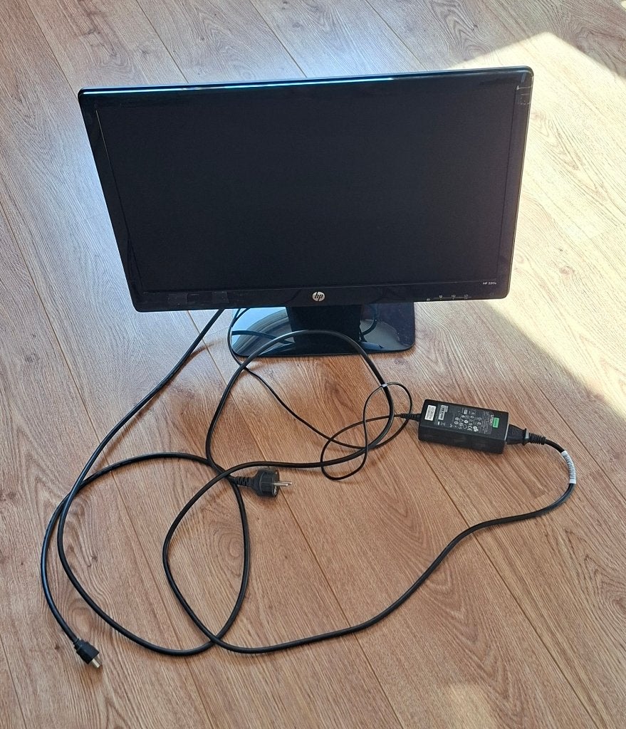 HP 2211x monitor - Full HD LED scherm, Ophalen, DVI, Gebruikt, Kantelbaar