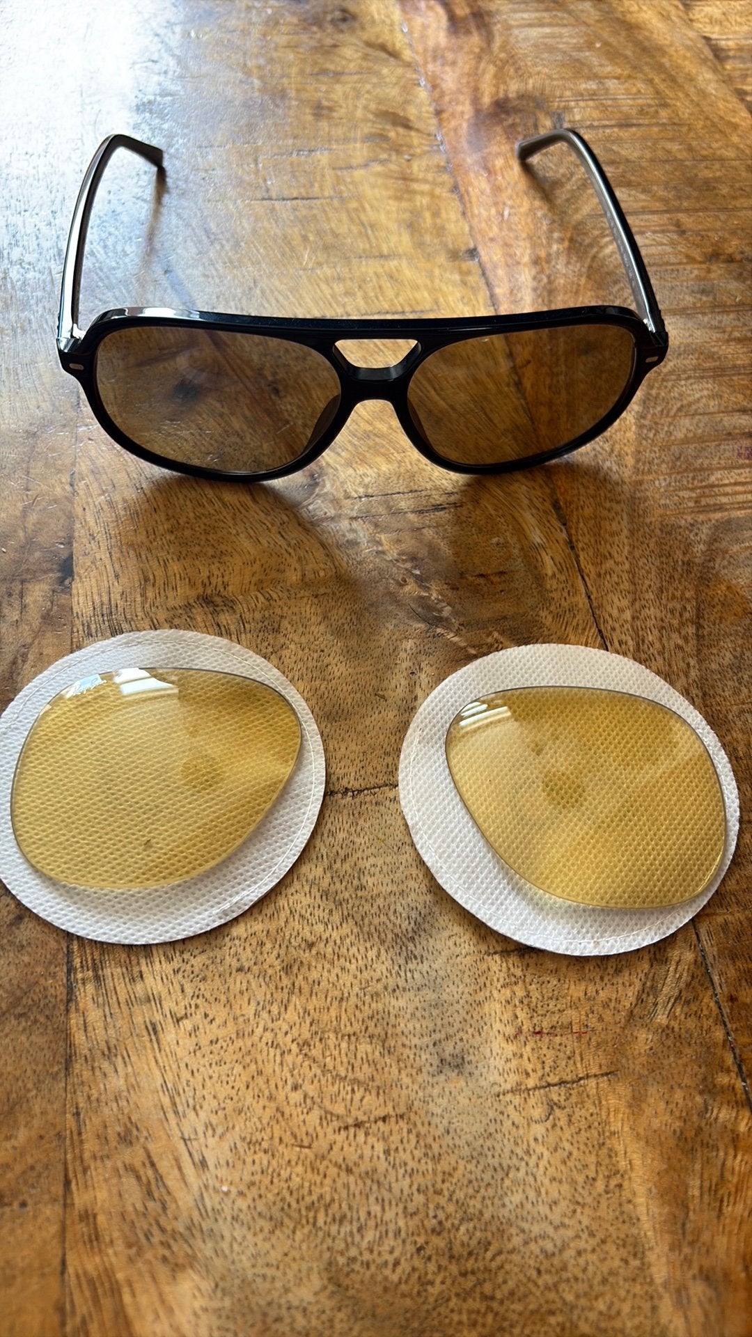 Rayban glazen geel BILL, Ophalen of Verzenden, Zo goed als nieuw, Geel, Ray-Ban