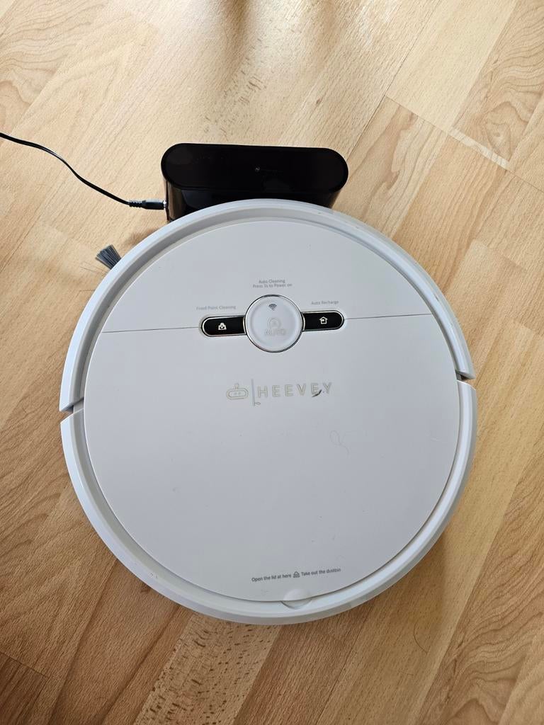 Heevey Robot Stofzuiger, Witgoed en Apparatuur, Stofzuigers, Zo goed als nieuw, Robotstofzuiger, Reservoir, Ophalen
