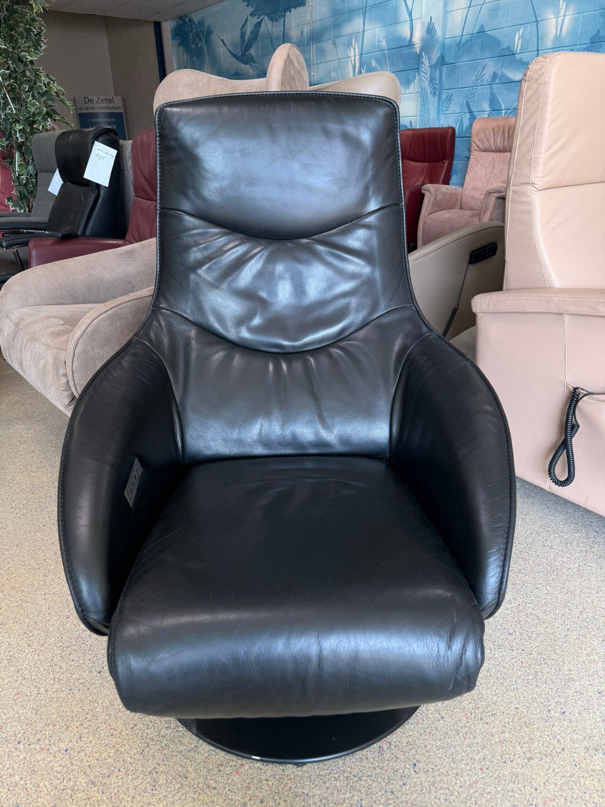 Gealux relaxfauteuil relax stoel gratis bezorging, Huis en Inrichting, Fauteuils, Gebruikt, Leer, Ophalen of Verzenden