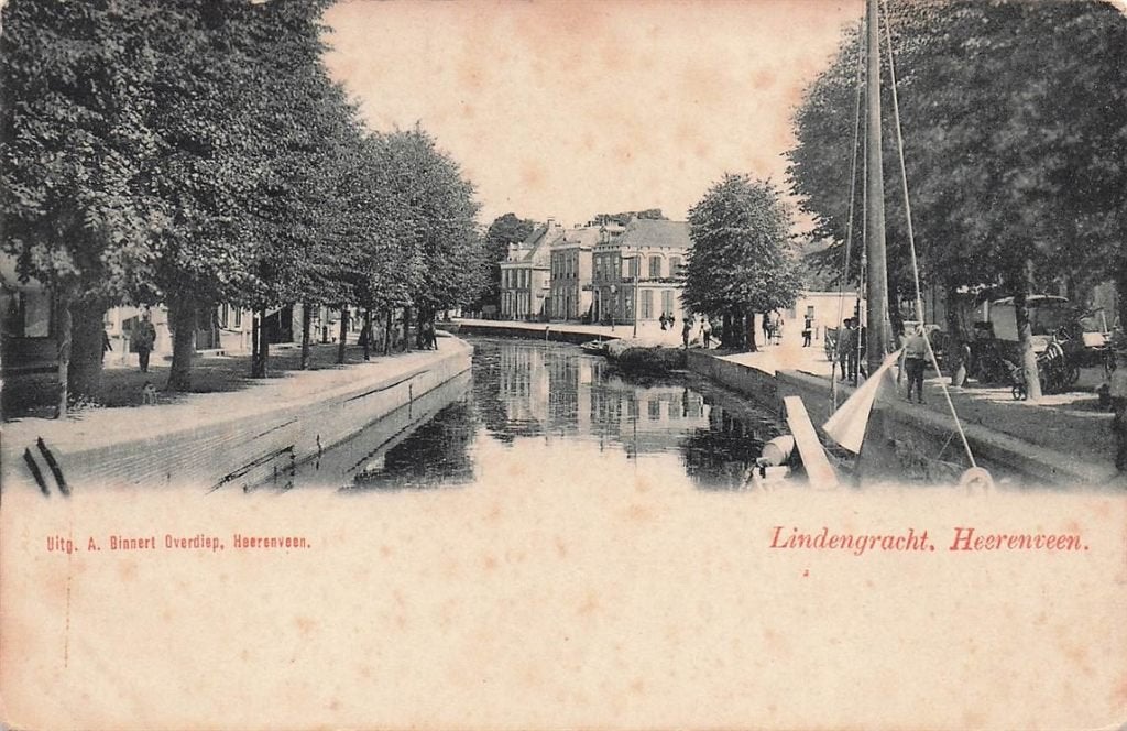 702-341-007 Heerenveen Lindengracht, Verzenden, Voor 1920, Friesland