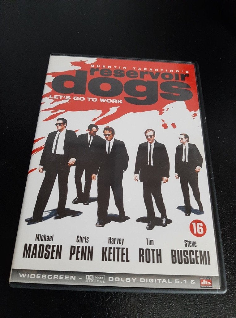 Reservoir dogs, Michael Madsen, Chris Penn, Harvey Keitel!, Vanaf 16 jaar, Ophalen of Verzenden, Gebruikt, Actie