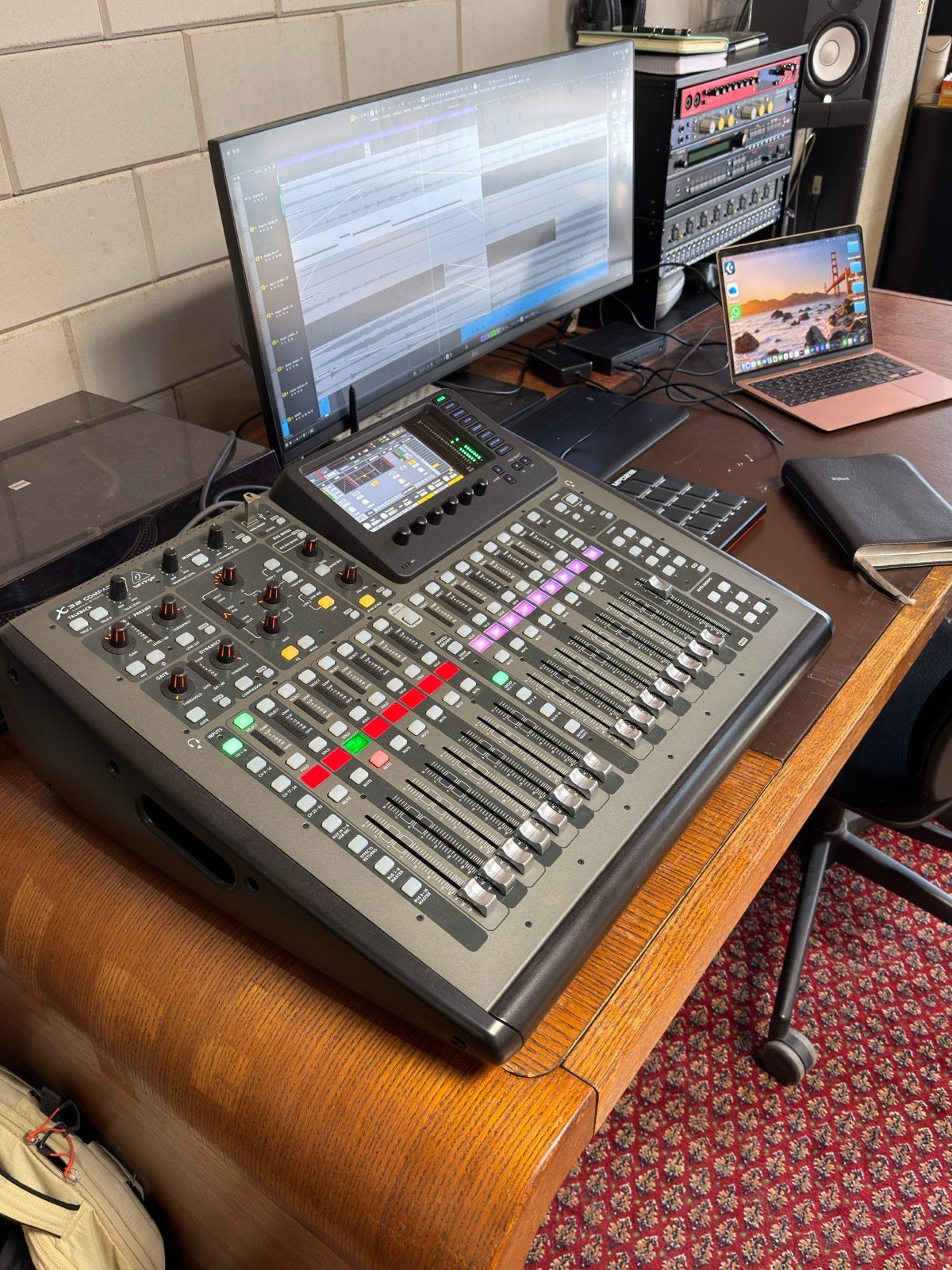 Behringer X32 Compact Digitale Mixer, Muziek en Instrumenten, Ophalen, Zo goed als nieuw, 20 kanalen of meer