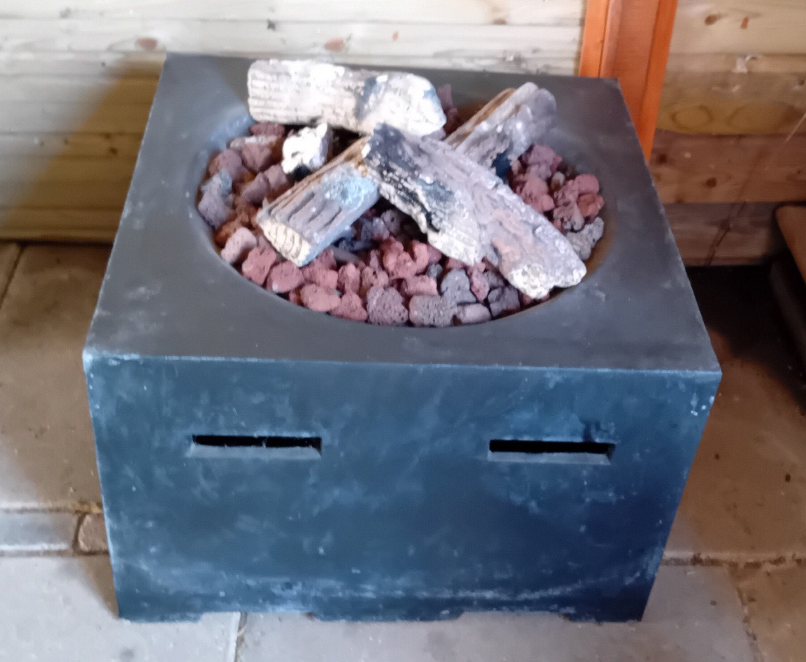 Happy Cocooning gashaard,vuurtafel., Tuin en Terras, Ophalen, Gebruikt