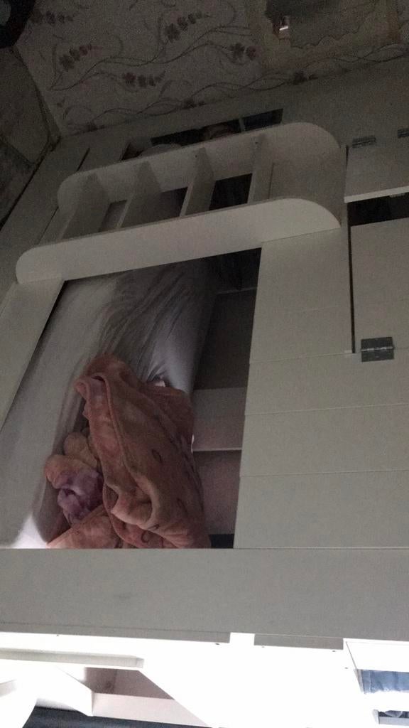 Leuke 3 personnen bed te koop, Ophalen of Verzenden, Zo goed als nieuw