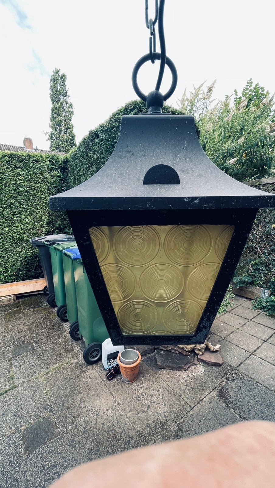 Binnenlamp, Tuin en Terras, Buitenverlichting, Ophalen, Zo goed als nieuw, Netvoeding, Minder dan 50 watt