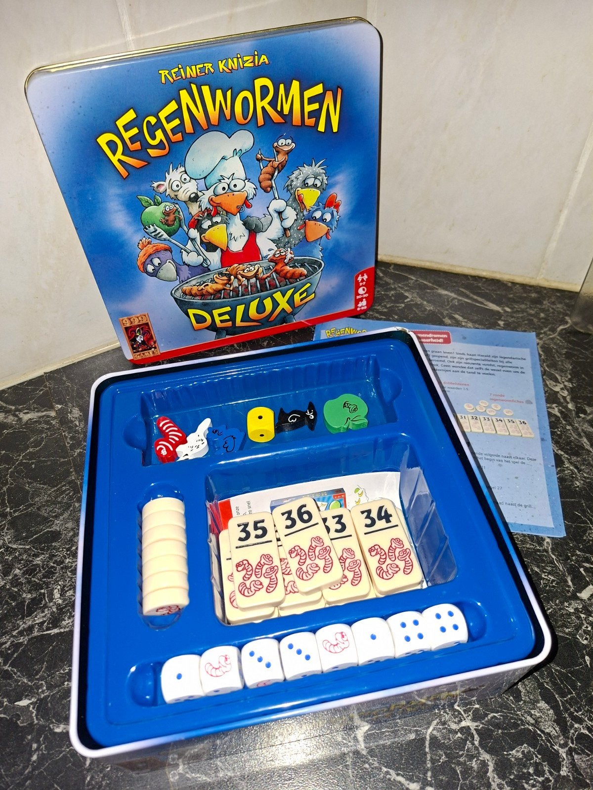 Regenwormen Deluxe, Ophalen of Verzenden, Zo goed als nieuw