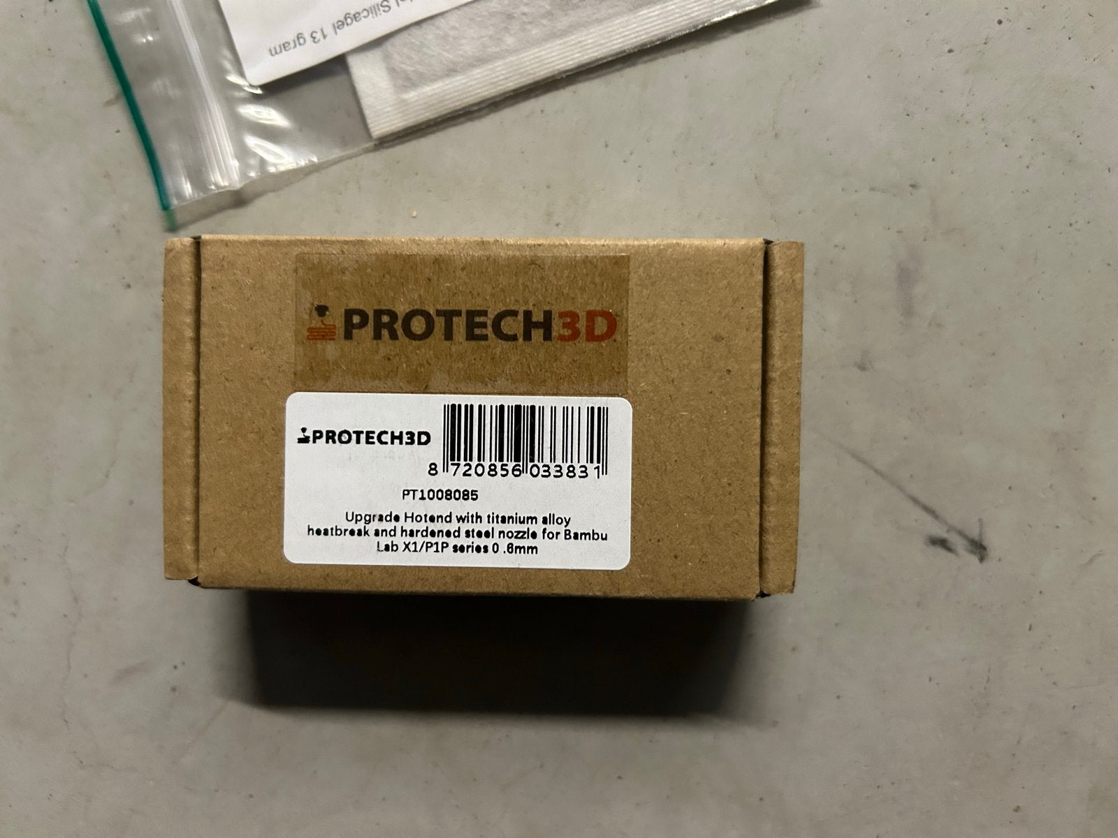 Bambu Lab Hotend kit 0.6mm voor X1 en P1 series, Computers en Software, Info@pt3ds.com, Printeraccessoires, Nieuw, Ophalen of Verzenden