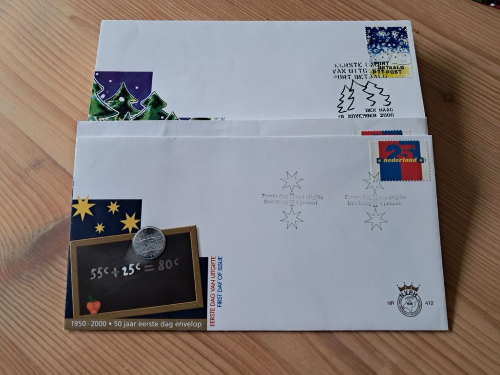 Eerste dag enveloppen 412 t/m 524, Ophalen of Verzenden, Nederland
