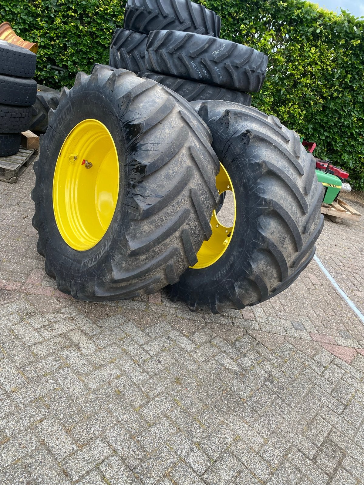 Michelin Xeobib 600/60 R30 banden op velg, Zakelijke goederen, Agrarisch | Onderdelen | Banden, Velgen en Assen, Ophalen