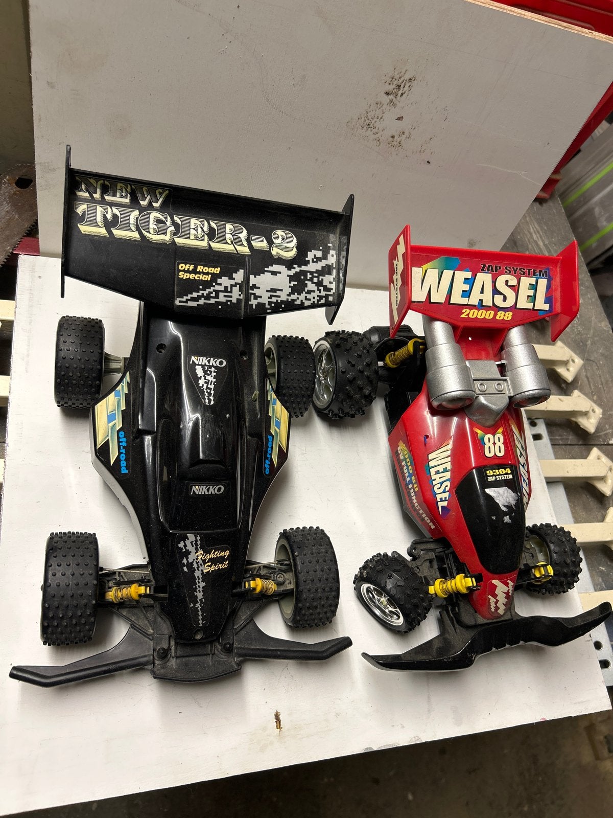 Nikko RC Auto's: New Tiger-2 en Weasel 2000 88, Elektro, Gebruikt, Auto offroad, Ophalen of Verzenden
