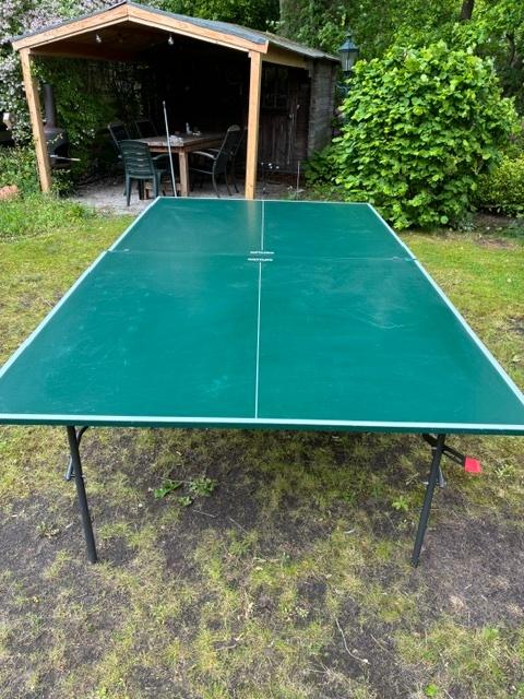 tafeltennistafel, Sport en Fitness, Tafeltennis, Ophalen, Gebruikt, Tafel Indoor, Verrijdbaar