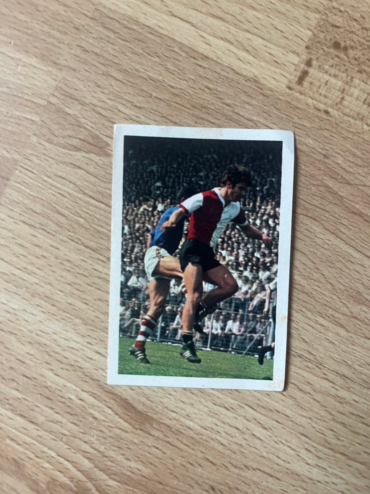 OUD VOETBAL PLAATJE WIM VAN HANEGEM FEYENOORD, Ophalen of Verzenden, Zo goed als nieuw, Feyenoord, Poster, Plaatje of Sticker