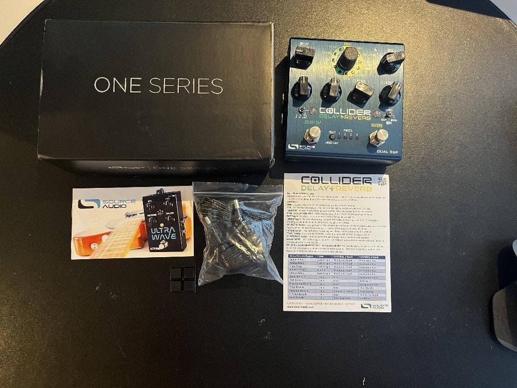 Source Audio SA 263 Collider Delay+ Reverb, Muziek en Instrumenten, Ophalen of Verzenden, Zo goed als nieuw, Delay of Echo