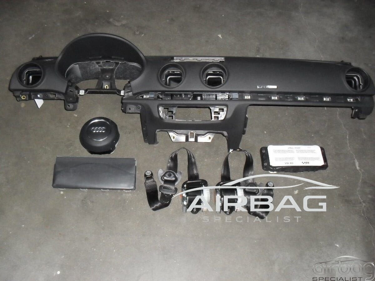 Airbag set Audi A3 model 2012- 2016   2016-2020, Auto-onderdelen, Dashboard en Schakelaars, Gebruikt, -, -, -