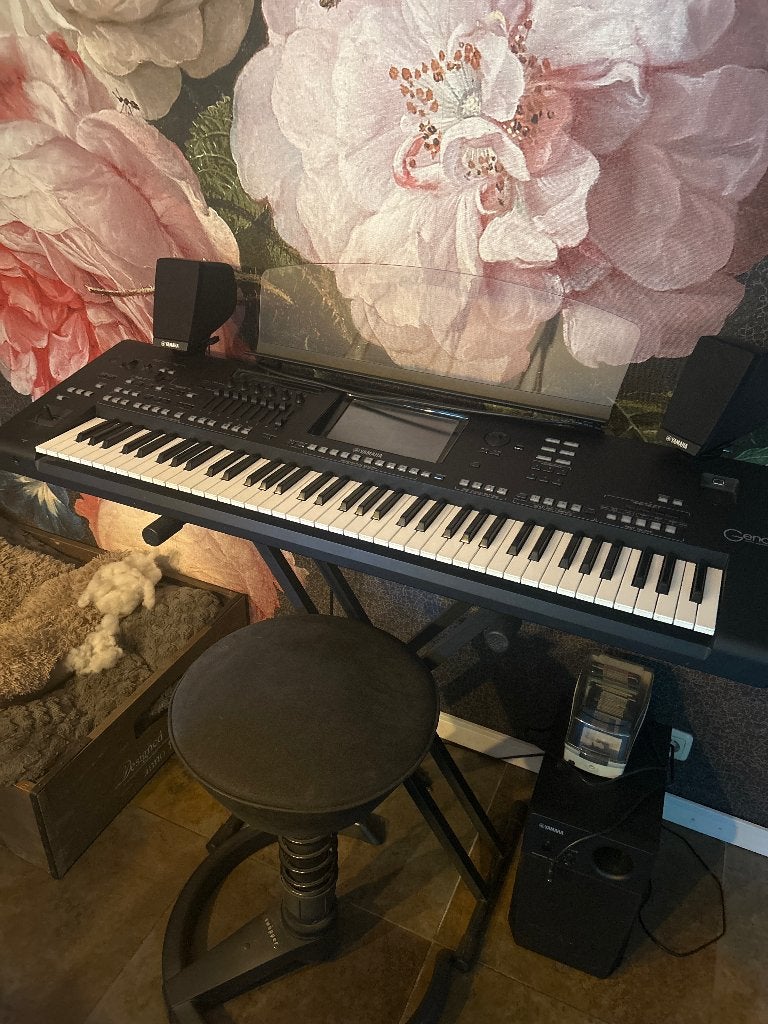 Te koop yamaha keyboard genos digital workstation, Ophalen, Yamaha, Zo goed als nieuw, Midi-aansluiting