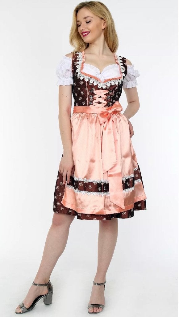 3-delige dirndl maat 38 Katoen NIEUW, Maat 38/40 (M), Nieuw, Ophalen of Verzenden, Overige thema's