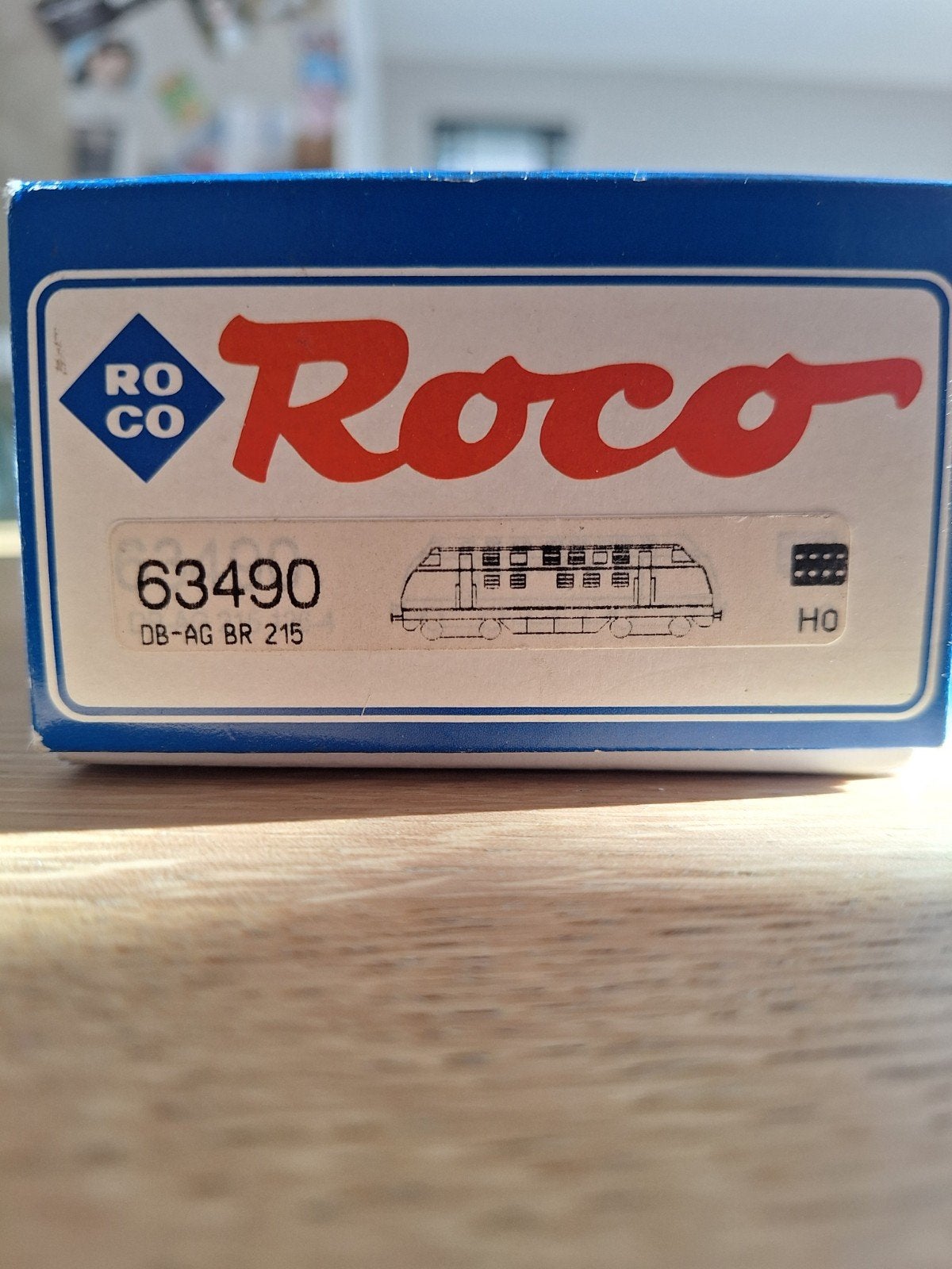 Roco 63490 Locomotief DB-AG BR 215 - Gebruikt, Gebruikt, Ophalen of Verzenden, Roco, Gelijkstroom
