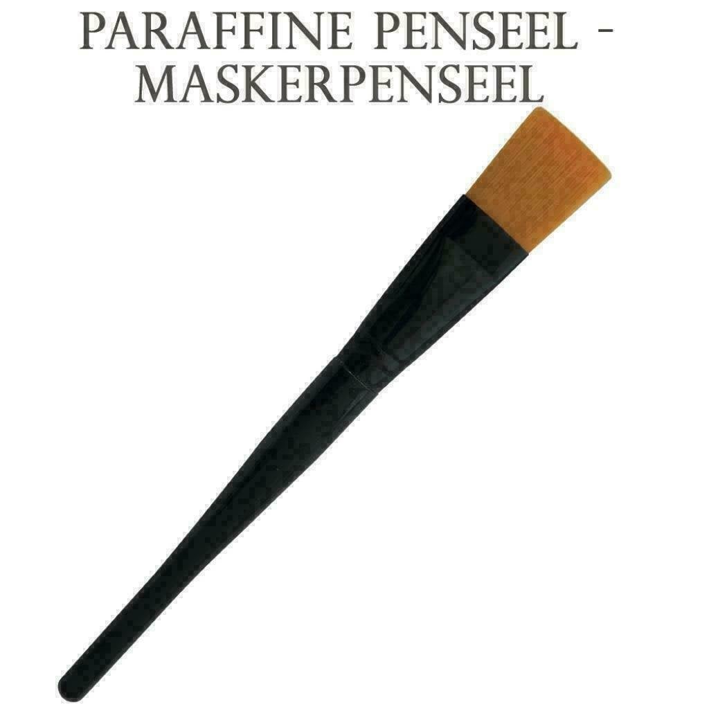 Paraffine penseel / masker kwast voor paraffine, Ophalen of Verzenden