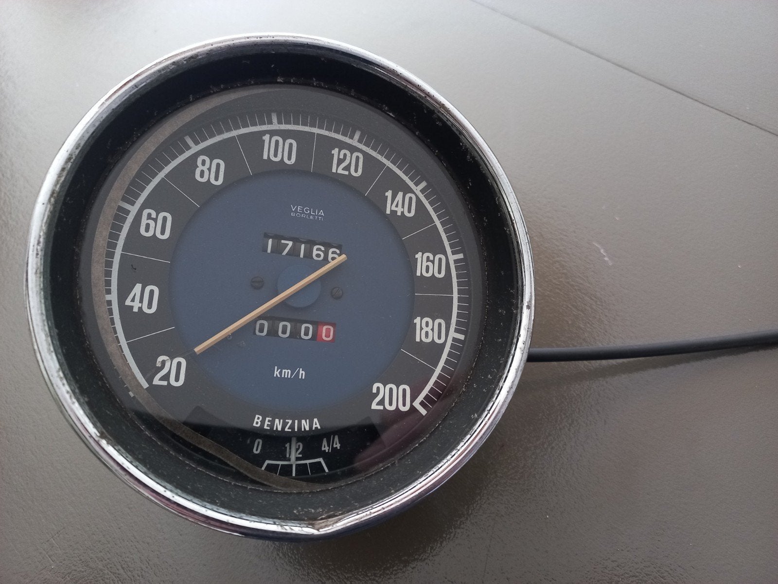 Veglia Borletti snelheidsmeter (Alfa Romeo), Ophalen of Verzenden, Gebruikt, Alfa Romeo