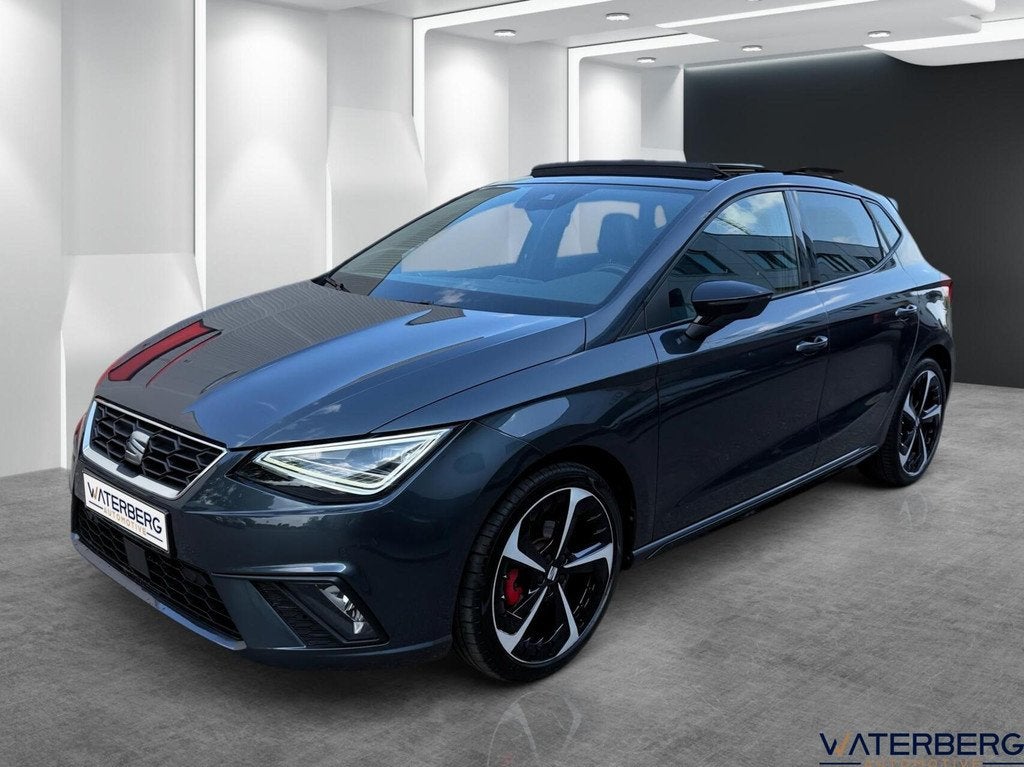 1.0 TSI FR Evo Plus*Pano*LED*Beats*Cam*Keyless*Carpaly*Alcan, Auto's, Gebruikt, Zwart, Ibiza, 3 cilinders