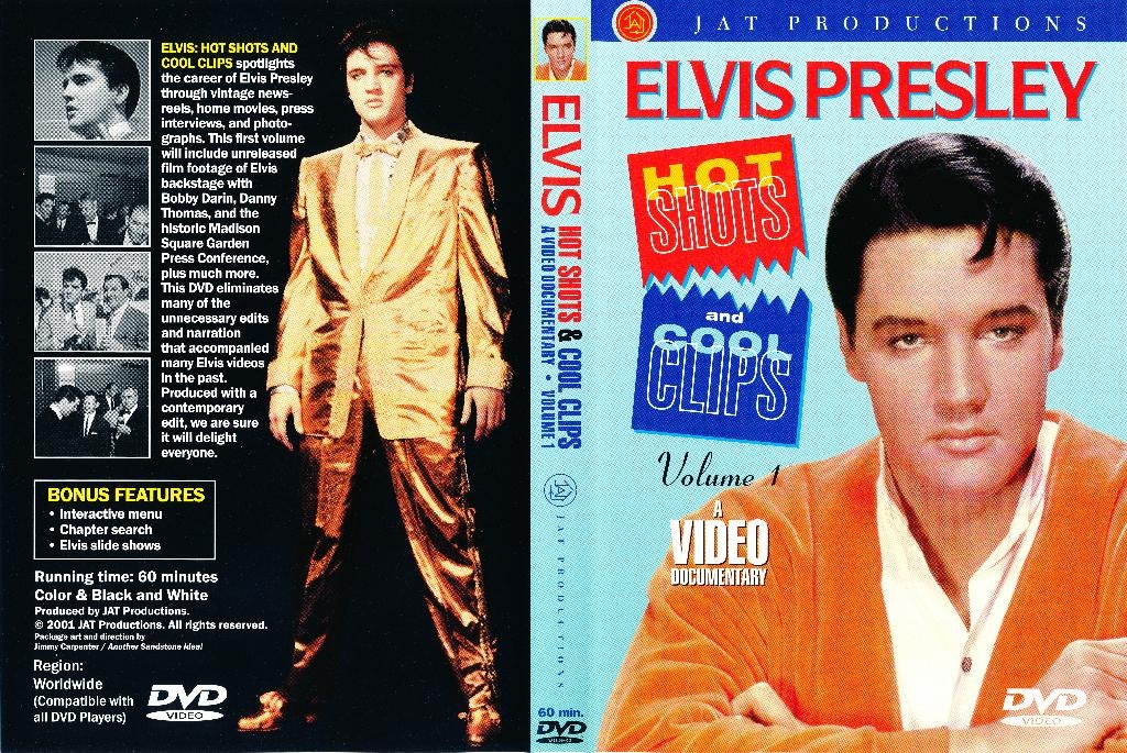 ELVIS PRESLEY HOT SHOTS  & COOL CLIPS Volume 1 & 3, Alle leeftijden, Ophalen of Verzenden, Zo goed als nieuw