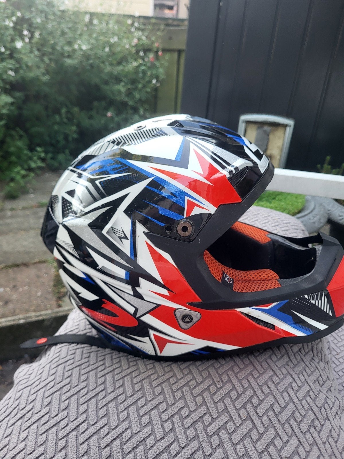 Crosshelm ls2 fast, Ophalen of Verzenden, Tweedehands, Offroadhelm, Overige merken