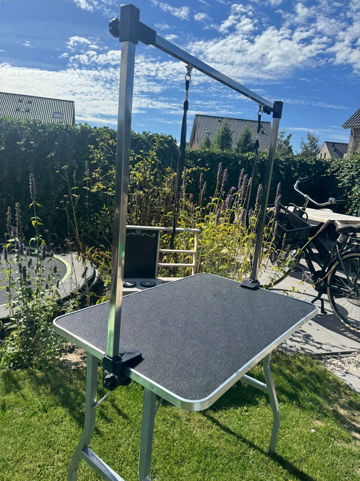 Trimtafel verstelbaar inklapbaar, Dieren en Toebehoren, Honden-accessoires, Ophalen, Zo goed als nieuw