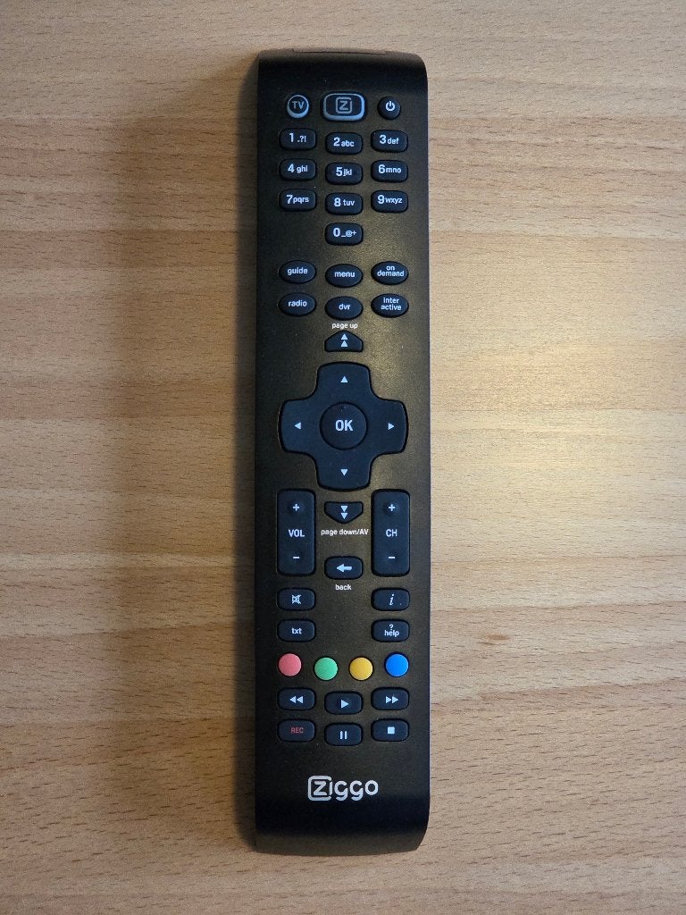 Ziggo afstandsbediening, Ophalen of Verzenden, Gebruikt, Origineel