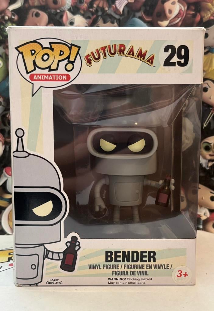 Funko pop futurama Bender 29 animation, Ophalen of Verzenden, Zo goed als nieuw