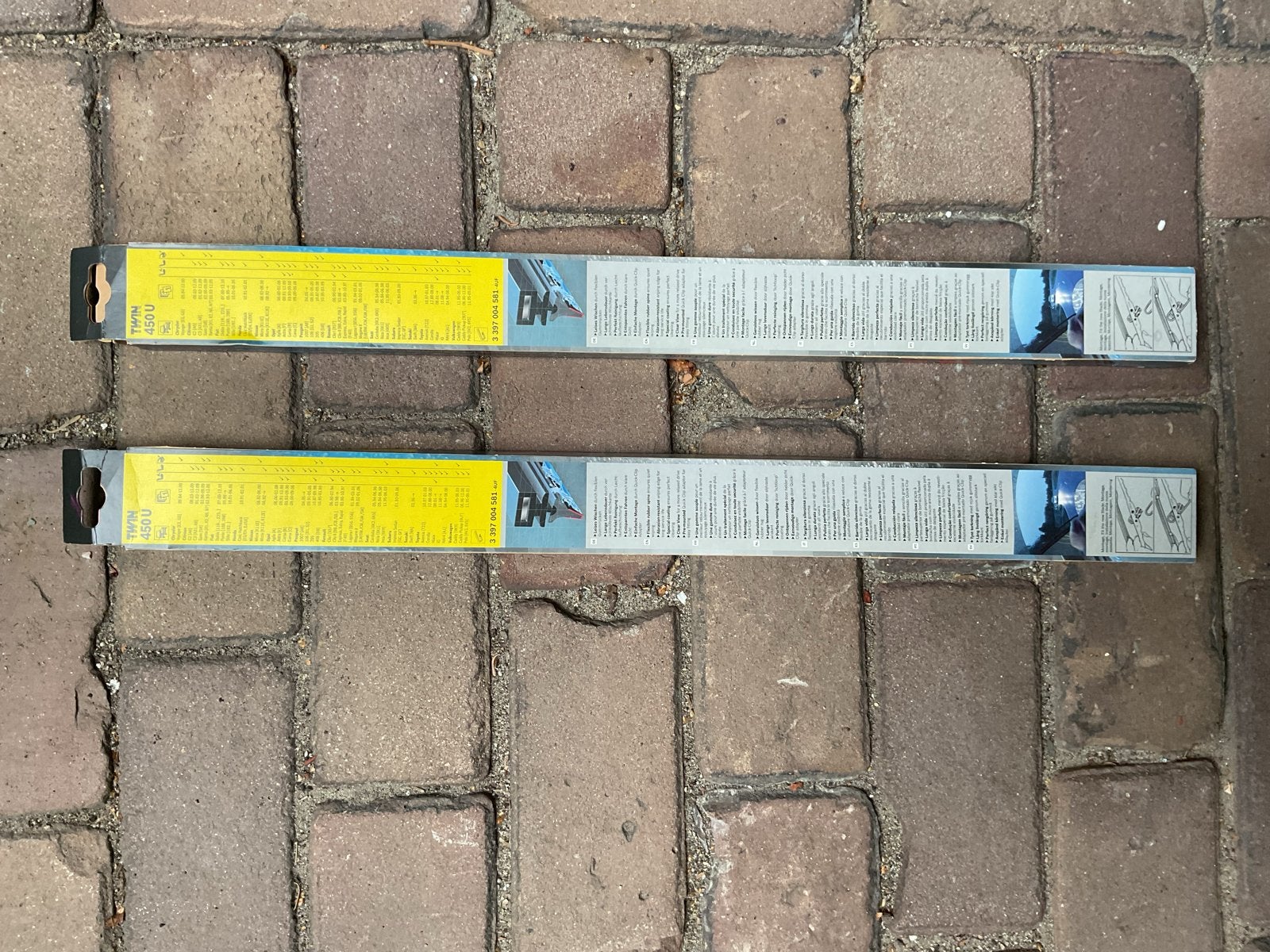 Bosch Twin ruitenwissers 450U - Nieuw in verpakking, Ophalen of Verzenden, Nieuw, Overige automerken