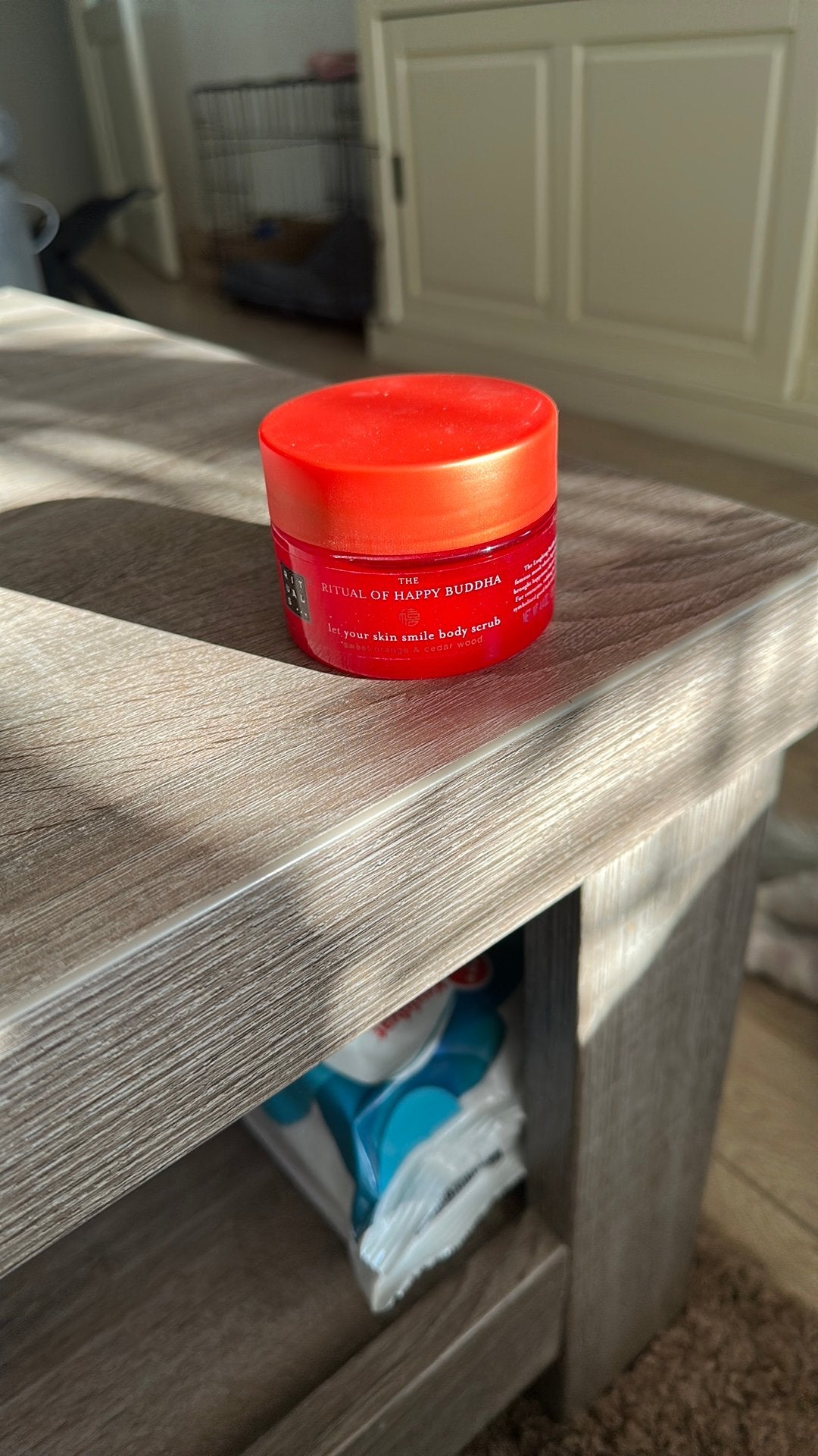 Rituals Happy Buddha Bodyscrub, Ophalen of Verzenden, Nieuw, Bad & Douche