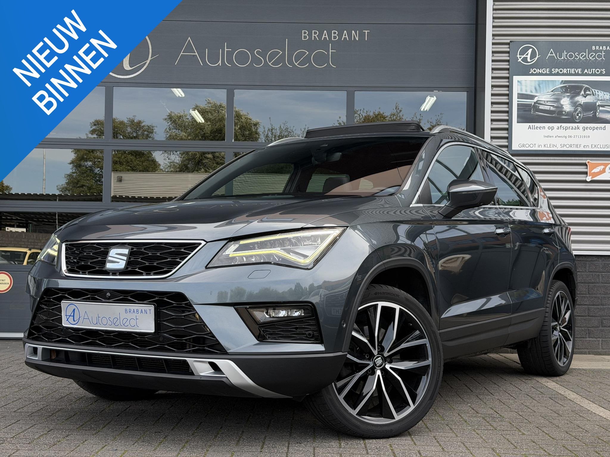 SEAT Ateca 2.0 TSI FR 4DRIVE Ecellence Pano | Camera | Deale, Auto's, Seat, Automaat, 1441 kg, Gebruikt, 1984 cc