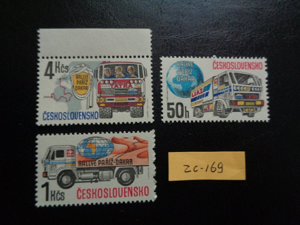 tsjechoslowakije - parijs dakar / postfris 1989 (zc-169), Ophalen of Verzenden, Overige landen, Postfris